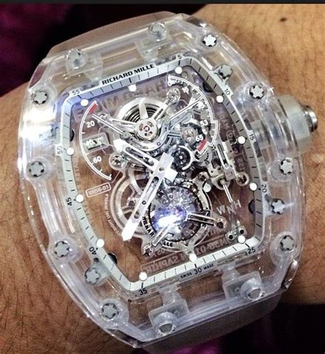 replica richard mille sapphire|richard mille transparent.